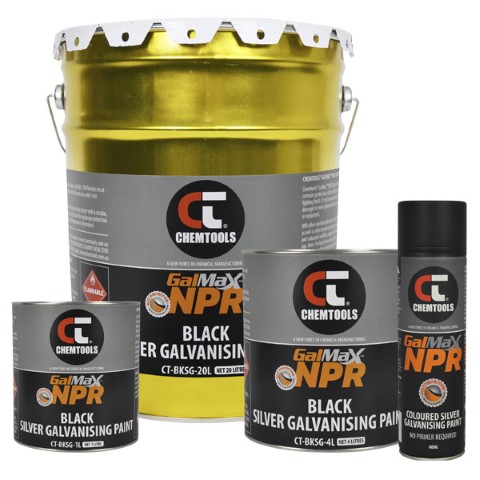 Buy Chemtools Silver Gal Zinc Rich And Black Coloured Formula
