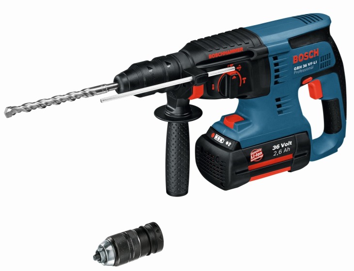 Buy Bosch Gbh 36vf-li 36v Li-ion Rotary Hammer Drill Sds Plus X