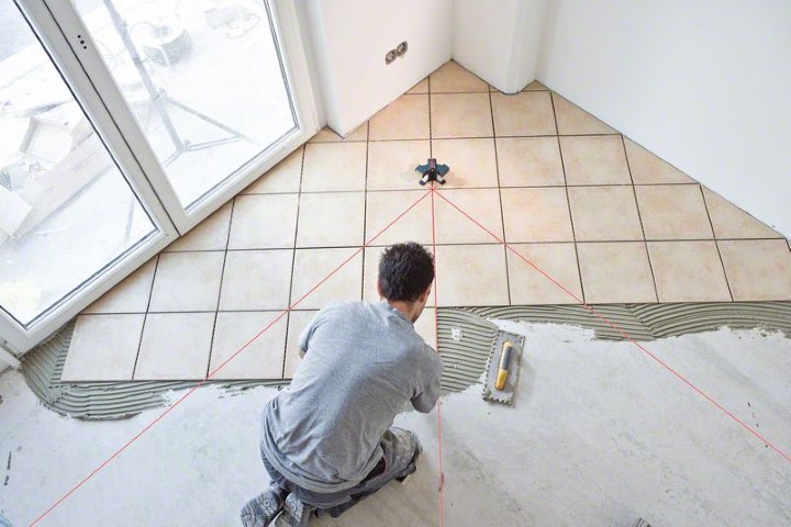 Bosch GTL3 Floor Tiling Laser 90 and 45 Degree 